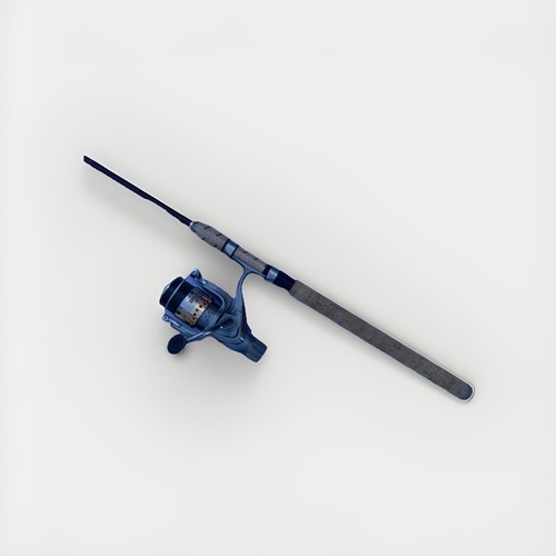 Foot fishing rod and - and, spinner
